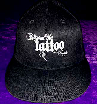 Flatbill Flex Hat Black with Logo