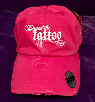 Rugged Pink Hat with Logo